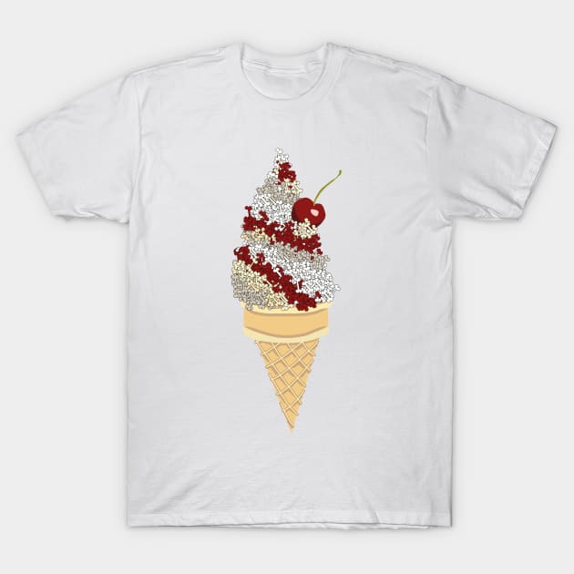 Icescream T-Shirt by roboprophet